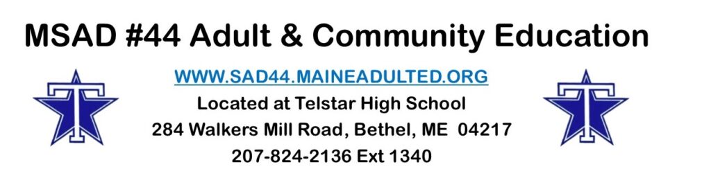 MSAD 44 Adult and Community Education image #1617